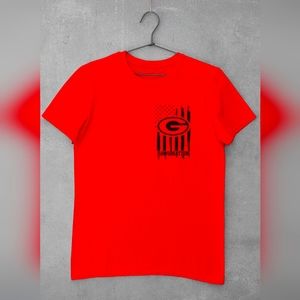 Red Ga flag shirt